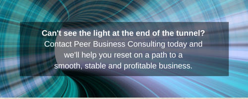 Can't see the light-peer-business-consulting